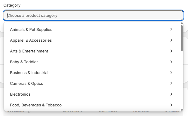 Find Real Categories on the Shopify App Store
